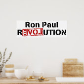 Ron Paul Poster (Küche)