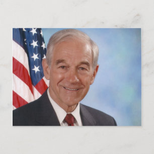 Ron Paul Postkarte