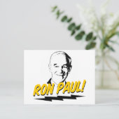 Ron Paul! Postkarte (Stehend Vorderseite)