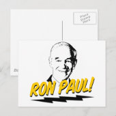 Ron Paul! Postkarte (Vorne/Hinten)