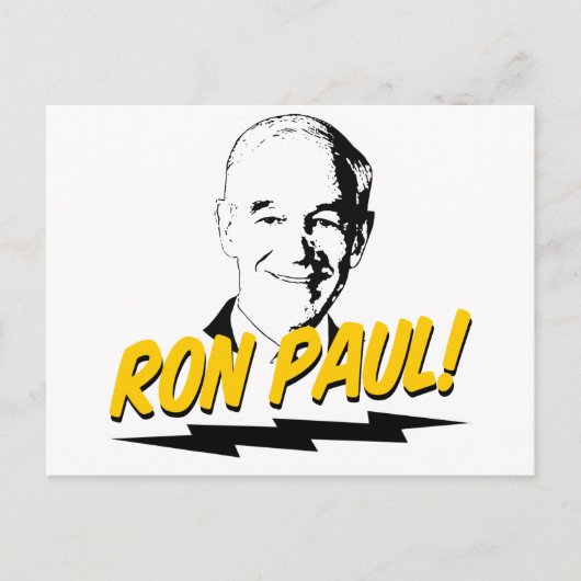 Ron Paul! Postkarte (Vorderseite)