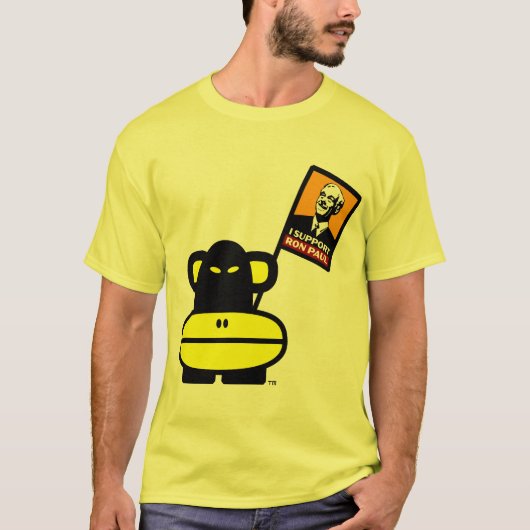 Ron Paul PowerMonkey T - Shirt (Vorderseite)