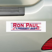 Ron Paul-Präsident 2012 Autoaufkleber (Auf Auto)