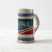 Ron Paul-Präsident 2012 Bierglas (VorderseiteRechts)