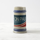 Ron Paul-Präsident 2012 Bierglas (Mittel)