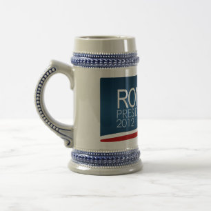 Ron Paul-Präsident 2012 Bierglas