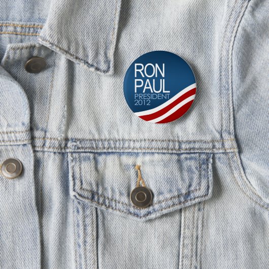 Ron Paul-Präsident 2012 Button (Beispiel)