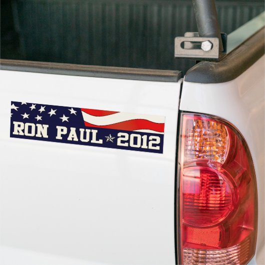 Ron Paul Präsident im Autoaufkleber 2012 (Auf Lkw)
