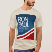 Ron Paul President 2012 T-Shirt (Vorderseite)