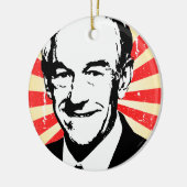 Ron Paul-Propaganda Keramik Ornament (Links)