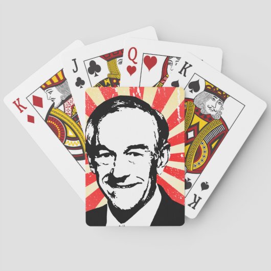 Ron Paul Propaganda Spielkarten (Rückseite)
