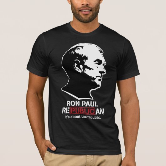 Ron Paul RepublicanT-Shirt T-Shirt (Vorderseite)