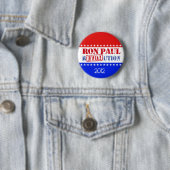 Ron Paul-Revolution 2012 Button (Beispiel)
