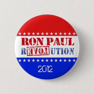 Ron Paul-Revolution 2012 Button