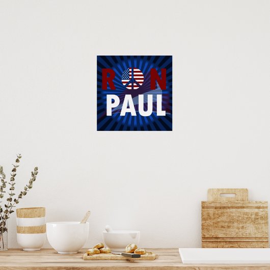 Ron Paul Revolution 2012 Poster (Küche)