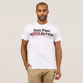 Ron Paul Revolution angepasste T T-Shirt (Vorne ganz)