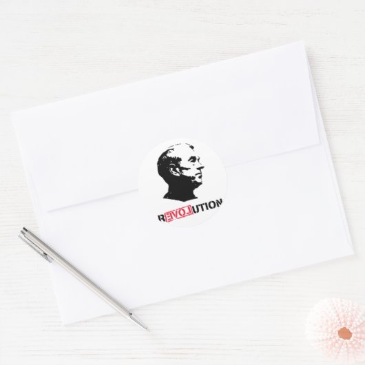 Ron Paul Revolution Aufkleber (Umschlag)