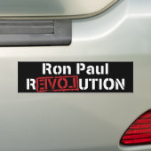 Ron Paul-Revolution Autoaufkleber (Auf Auto)