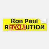 Ron Paul-Revolution Autoaufkleber (Vorne)