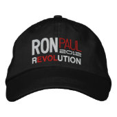 Ron Paul Revolution Bestickte Baseballkappe (Vorderseite)