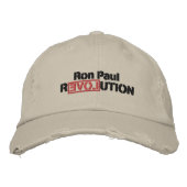 Ron Paul Revolution bestickter Hut (Vorderseite)