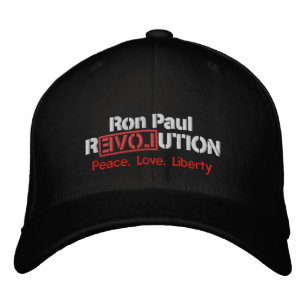 Ron Paul Revolution bestickter Hut