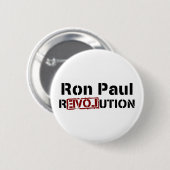 Ron Paul-Revolution Button (Vorne & Hinten)