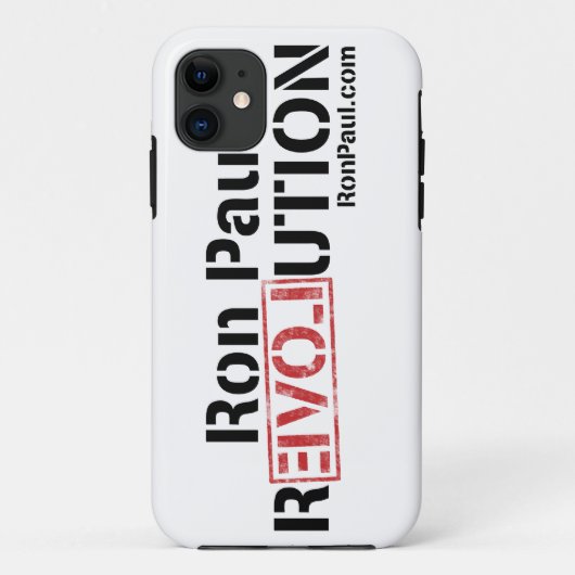 Ron Paul-Revolution Case-Mate iPhone Hülle (Rückseite)