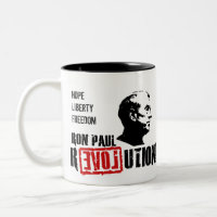 Ron Paul Revolution - Hoffnung für Amerika-Tasse