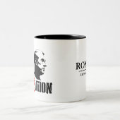Ron Paul Revolution - Hoffnung für Amerika-Tasse Zweifarbige Tasse (Mittel)