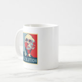 Ron Paul-Revolution Kaffeetasse (Vorderseite Links)