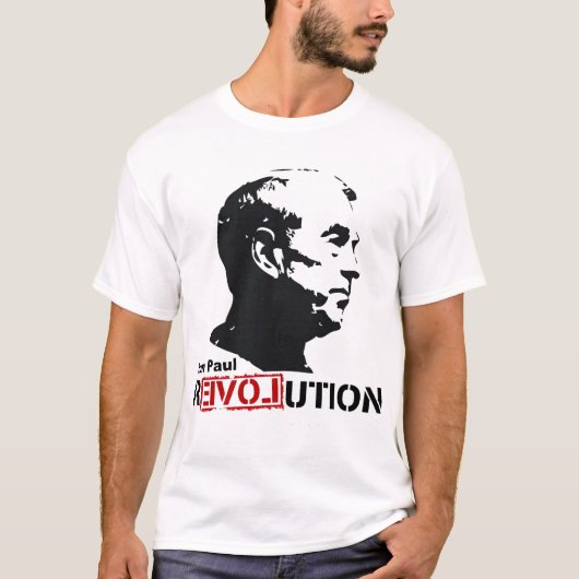 Ron Paul Revolution Liebe 2012 Shirt (Vorderseite)