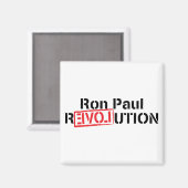 Ron Paul Revolution Magnet (Vorderseite/Rückseite)