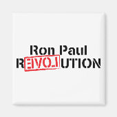 Ron Paul Revolution Magnet (Vorne)