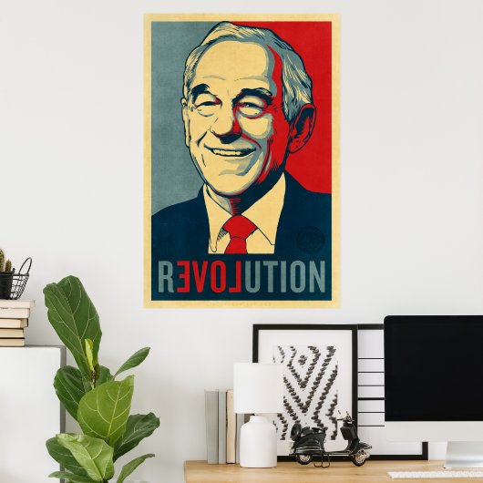 Ron Paul Revolution Poster (Heimbüro)