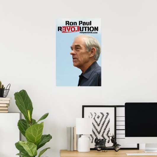 Ron Paul Revolution Poster (Heimbüro)