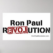 Ron Paul Revolution Poster (Vorne)
