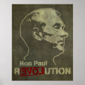 Ron Paul Revolution Print Poster (Vorne)