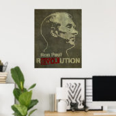 Ron Paul Revolution Print Poster (Heimbüro)