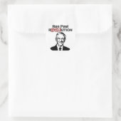 Ron Paul Revolution Round Sticker (Tasche)