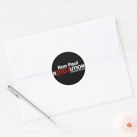 Ron Paul Revolution Sticker (Umschlag)