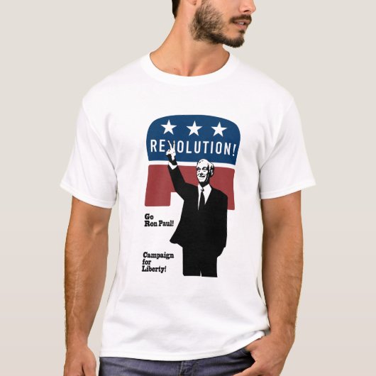 Ron Paul-Revolution! T-Shirt (Vorderseite)