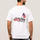 Ron Paul Revolution T - Shirt (Rückseite)