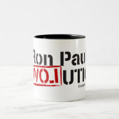 Ron Paul-Revolution Zweifarbige Tasse (Mittel)