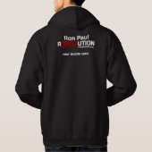 Ron Paul Revolutionpersonalisierter Hoodie (Rückseite)