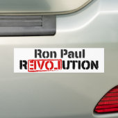 Ron Paul Revolutions-Autoaufkleber Autoaufkleber (Auf Auto)