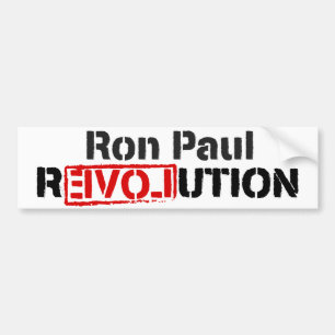 Ron Paul Revolutions-Autoaufkleber Autoaufkleber