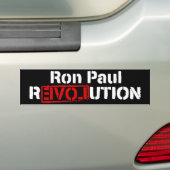 Ron Paul Revolutions-Autoaufkleber Autoaufkleber (Auf Auto)