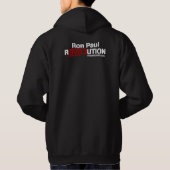 Ron Paul-Revolutions-GewohnheitHoodie Hoodie (Rückseite)