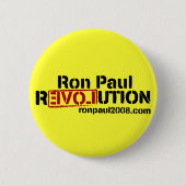 Ron Paul-Revolutions-Knopf Button (Vorderseite)